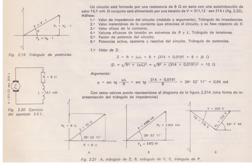 ejercicios circuitos corriente alterna