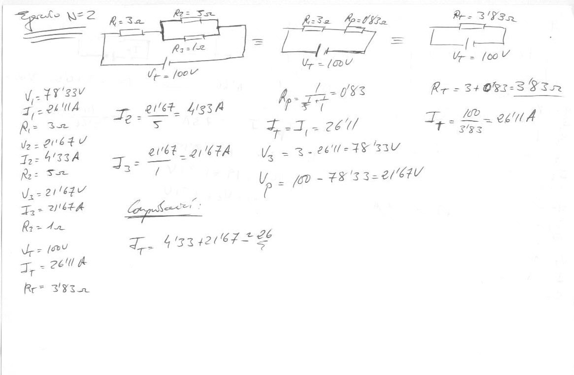 calculo en circutos mixtos