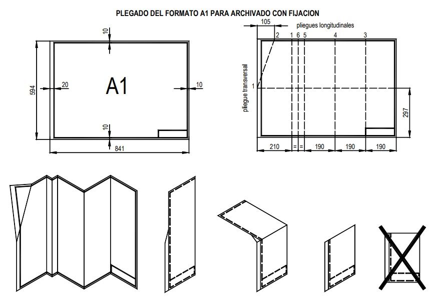 plegado de planos a1