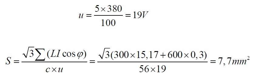 calculo seccion lineas cerradas