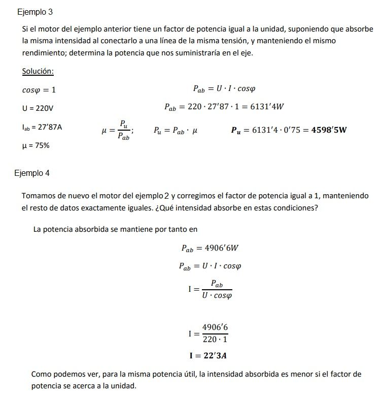 ejercicio motor monofasico alterna