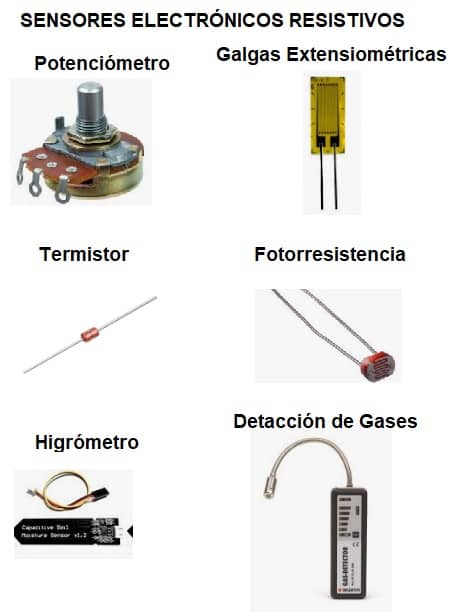 sensores electrónicos