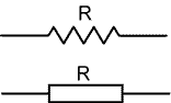 simbolo resistencia electrica