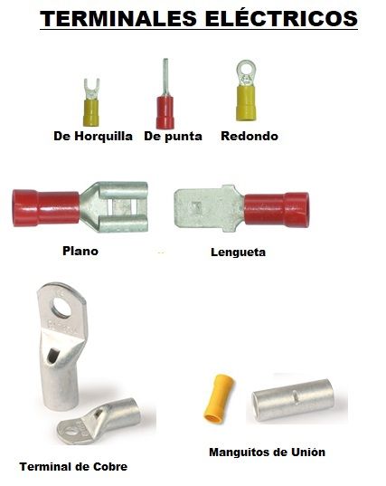 Terminales electricos pequeños