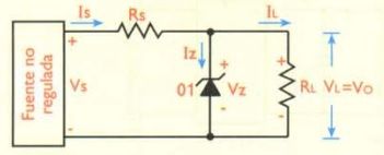 diodo zener conexion