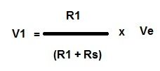 formula regulador de tension