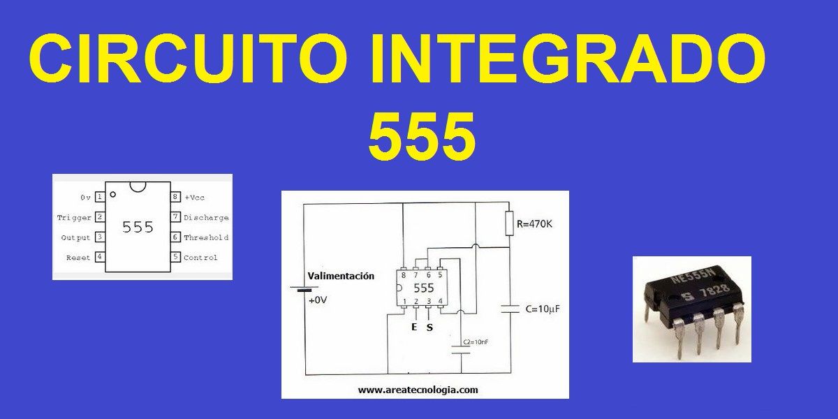 Circuito Integrado 555 Monostable Astable Timer 555 Y