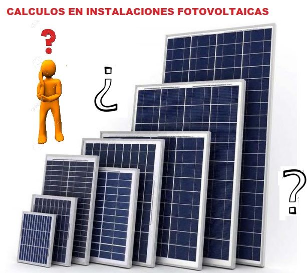 calculo instalacion fotovoltaica