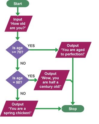 diagrama de flujo en ingles