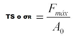 resistencia a la traccion