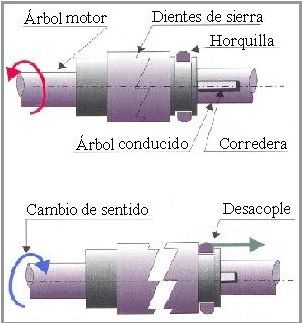 embrague de dientes